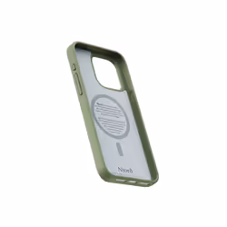 Njord byELEMENTS Suede MagSafe Case for iPhone 15 Pro Max, Olive