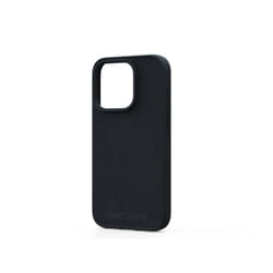 Njord byELEMENTS Suede MagSafe Case for iPhone 15 Pro, Noir