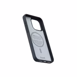 Njord byELEMENTS Suede MagSafe Case for iPhone 15 Pro Max, Noir