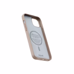 Njord byELEMENTS Fabric MagSafe Case iPhone 15 Plus, Pink Sand
