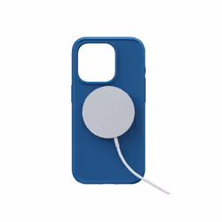 Njord byELEMENTS Slim Case 100% GRS MagSafe iPhone 15 Pro, Bleu - Vue supplémentaire 7