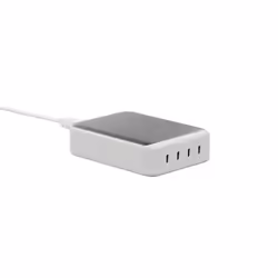 LINQ byELEMENTS 240W GaN2 DeskCharge, Intérieure, Secteur, 1 m, Gris, Blanc