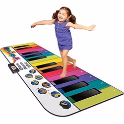 Jouet musical pour enfants - N-GEAR - Tapis piano géant XXL - Code couleur - Intérieur