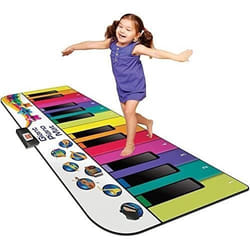 Jouet musical pour enfants - N-GEAR - Tapis piano géant XXL - Code couleur - Intérieur