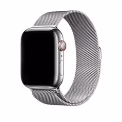 Bracelet Milanais - Decoded - Apple Watch 8 41mm - Acier Inoxydable - Titane - Magnétique