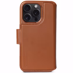 Decoded D24IPO15PDW5TN, Étui avec portefeuille, Apple, iPhone 15 Pro, 15,5 cm (6.1"), Marron
