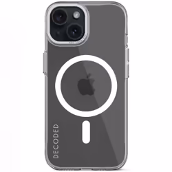 Decoded D24IPO15BCT2TT, Housse, Apple, iPhone 15, 15,5 cm (6.1"), Transparent