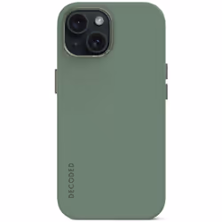 Decoded AntiMicrobial Silicone Backcover iPhone 15 Plus Sage Leaf, Housse, Apple, iPhone 15 Plus, 17 cm (6.7"), Vert