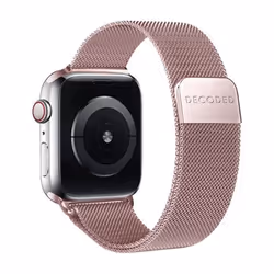 Bracelet Apple Watch - Decoded - Milan Traction - Maille Milanaise - Rose - 38/40/41/42mm
