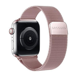 Bracelet Apple Watch - Decoded - Milan Traction - Maille Milanaise - Rose - 38/40/41/42mm