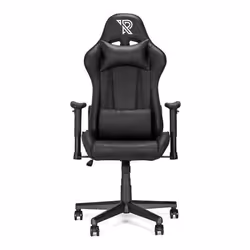 Chaise Gaming - RANQER - Felix - 360° - Accoudoirs réglables - Dossier réglable - Noir