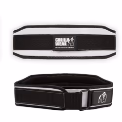 Ceintures de force GORILLA WEAR Womens Lifting Belt - Noir - Musculation - Haltérophilie