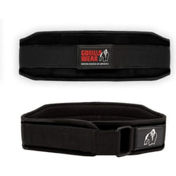 Ceinture de levage femme Gorilla Wear 4 - Noir - M