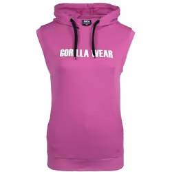 Sweatshirt à capuche sans manches femme Gorilla Wear Virginia