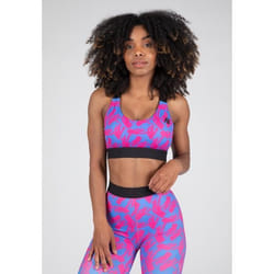 Soutien-Gorge de Sport - Gorilla Wear - Colby - Rembourrage Amovible - Bretelles Réglables - Bleu