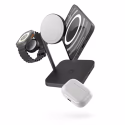 ZENS ZEAPDC01/00 chargeur d'appareils mobiles Écouteurs, Smartphone, Smartwatch, Tablette Noir Secteur Recharge sans fil Charge rapide Intérieure