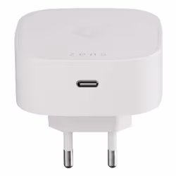 ZENS ZESC18W/00 chargeur d'appareils mobiles Écouteurs, Smartphone, Universel Blanc Secteur Recharge sans fil Charge rapide Intérieure