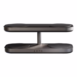 ZENS ZEQC01B/00 chargeur d'appareils mobiles Écouteurs, Smartphone, Smartwatch Noir Secteur Recharge sans fil Charge rapide Intérieure