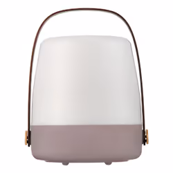 Kooduu Lite-up lampe de table 0,6 W LED Rose, Blanc