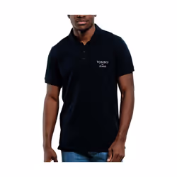 Polo Noir Homme Tommy Hilfiger DM0DM18927