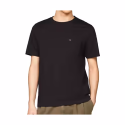 T-shirt Noir Homme Tommy Hilfiger Pocket