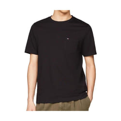 T-shirt Noir Homme Tommy Hilfiger Pocket