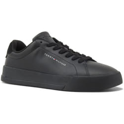 Sneakers plate cuir  -  Tommy Hilfiger - Homme