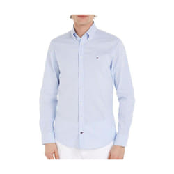 Chemise Bleu Clair/Blanc Homme Tommy Hilfiger Oxford