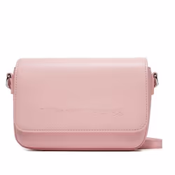 Sac à bandoulière - Tommy Hilfiger - Flap - Rose - Simili cuir - 20.5 x 13 x 4.5 cm