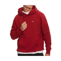 Sweat à Capuche Bordeaux Homme Tommy Hilfiger Flag Hoodi