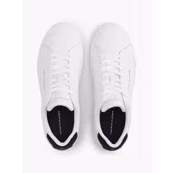 Tommy Hilfiger 8720638188421 chaussure de sport à la mode Mâle Blanc, Marine, Bleu - Vue supplémentaire 3