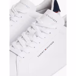 Tommy Hilfiger 8720638188421 chaussure de sport à la mode Mâle Blanc, Marine, Bleu - Vue supplémentaire 6