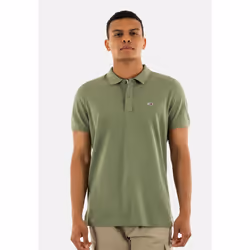 Polo T-shirt Tommy Hilfiger Slim Placket Flag Hommes