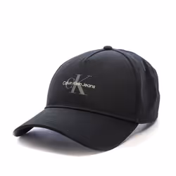 Casquette Noire Homme Calvin Klein Jeans Mono Logo Print