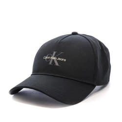 Casquette Noire Homme Calvin Klein Jeans Mono Logo Print