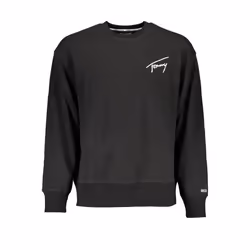 TOMMY HILFIGER Pull molleton Homme Noir Textile SF16573