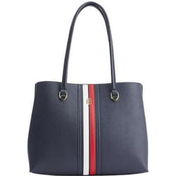 Sac A main femme Tommy Hilfiger Ref 57943 DW6 bleu 33*15*26 TU Bleu