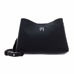 TOMMY HILFIGER TH Emblem Crossover Bag Black [198319] -  sac à épaule bandoulière sacoche