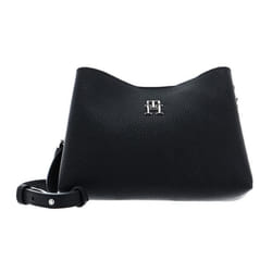 TOMMY HILFIGER TH Emblem Crossover Bag Black [198319] -  sac à épaule bandoulière sacoche