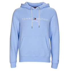 Sweat à Capuche Bleu Homme Tommy Hilfiger Logo Hoodie