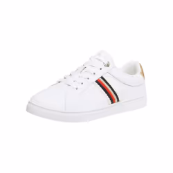 Baskets femme Tommy Hilfiger Ref 59098 YBS Blanc