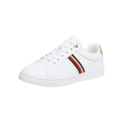 Baskets femme Tommy Hilfiger Ref 59098 YBS Blanc