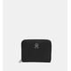 TOMMY HILFIGER TH Emblem Zip Around Wallet Black [216301] -  porte-monnaie porte monnaie