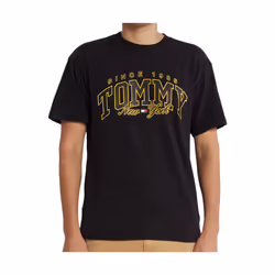 T-shirt TOMMY HILFIGER DM0DM17733BDS Noir - Homme/Adulte