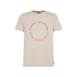 T-shirt Rose Homme Tommy Hilfiger Monotype Roundle