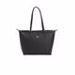 Tommy Hilfiger Femme Cabas Sac Poppy Plus avec Fermeture éclair Multicoloré (Black) Unique