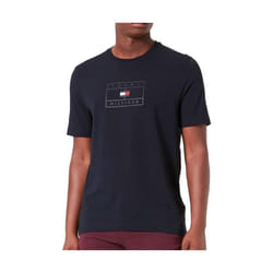 T-shirt Noir Homme Tommy Hilfiger Graphic