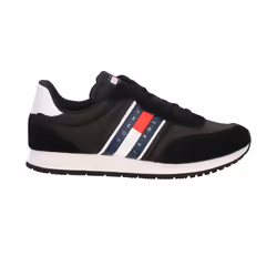 Tommy Hilfiger EM0EM01351, Course, Mâle, Adulte, Noir, Caoutchouc, Polyester