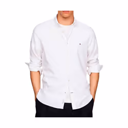 Chemise Blanche Homme Tommy Hilfiger Dobby