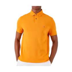 Polo Orange Homme Tommy Hilfiger 1985 Regular